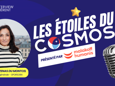 Bannière Magali Tézenas du Montcel & Etoiles du COSMOS